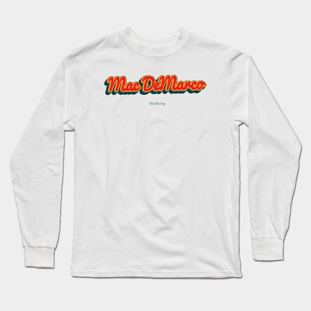 Mac DeMarco Long Sleeve T-Shirt by PowelCastStudio
